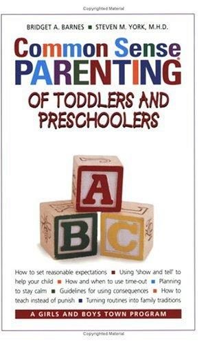 Common Sense Parenting of Toddlers and Preschoolers cover