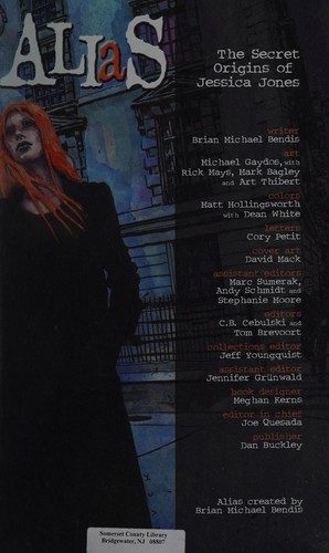 Alias, vol. 3 cover