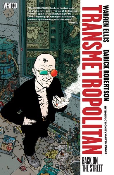 Transmetropolitan, vol. 1: Back on the Street cover