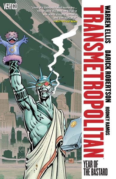 Transmetropolitan, vol. 3: Year of the Bastard cover
