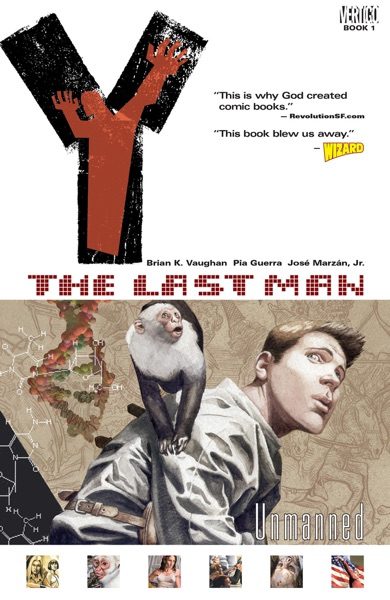 Y: The Last Man, vol. 1: Unmanned cover