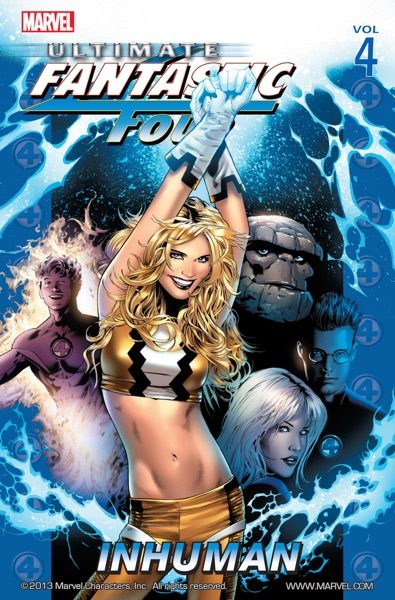 Ultimate Fantastic Four: Inhuman cover