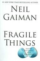Fragile Things cover