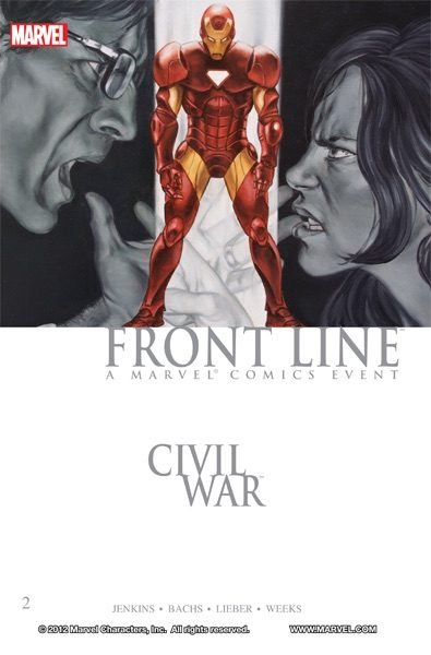 Front Line: Civil War, vol. 2 cover