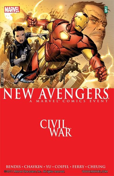 The New Avengers: Civil War cover