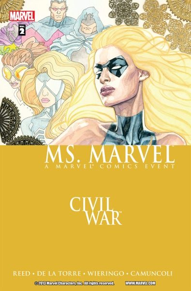 Ms. Marvel, vol. 2: Civil War cover