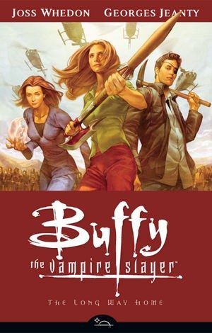 Buffy the Vampire Slayer Season Eight, vol. 1: The Long Way Home cover