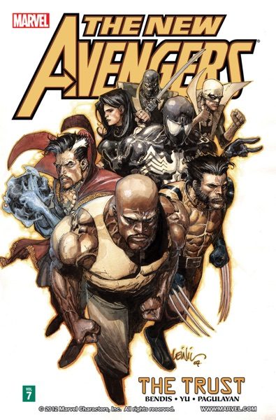 The New Avengers, vol. 7: The Trust cover