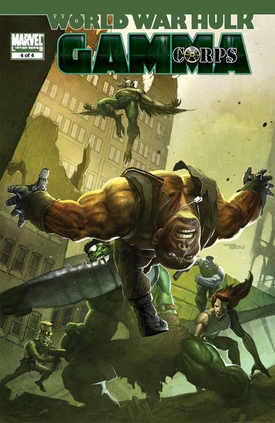 World War Hulk: Gamma Corps cover