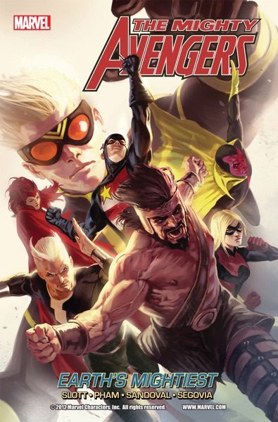 The Mighty Avengers: Earth’s Mightiest cover