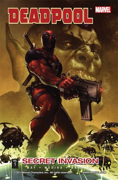 Deadpool, vol. 1: Secret Invasion cover