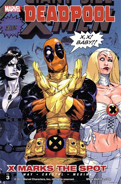 Deadpool, vol. 3: X Marks the Spot cover