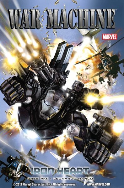 War Machine, vol. 1: Iron Heart cover