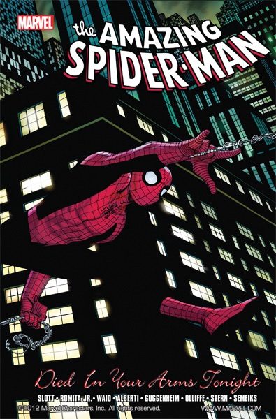 The Amazing Spider-Man: Died in Your Arms Tonight cover
