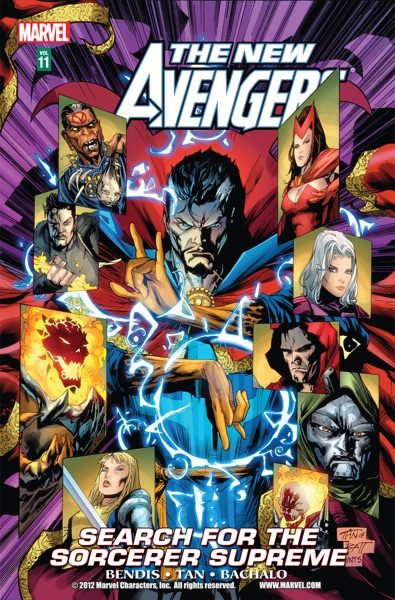 New Avengers, vol. 11: Search for the Sorcerer Supreme cover